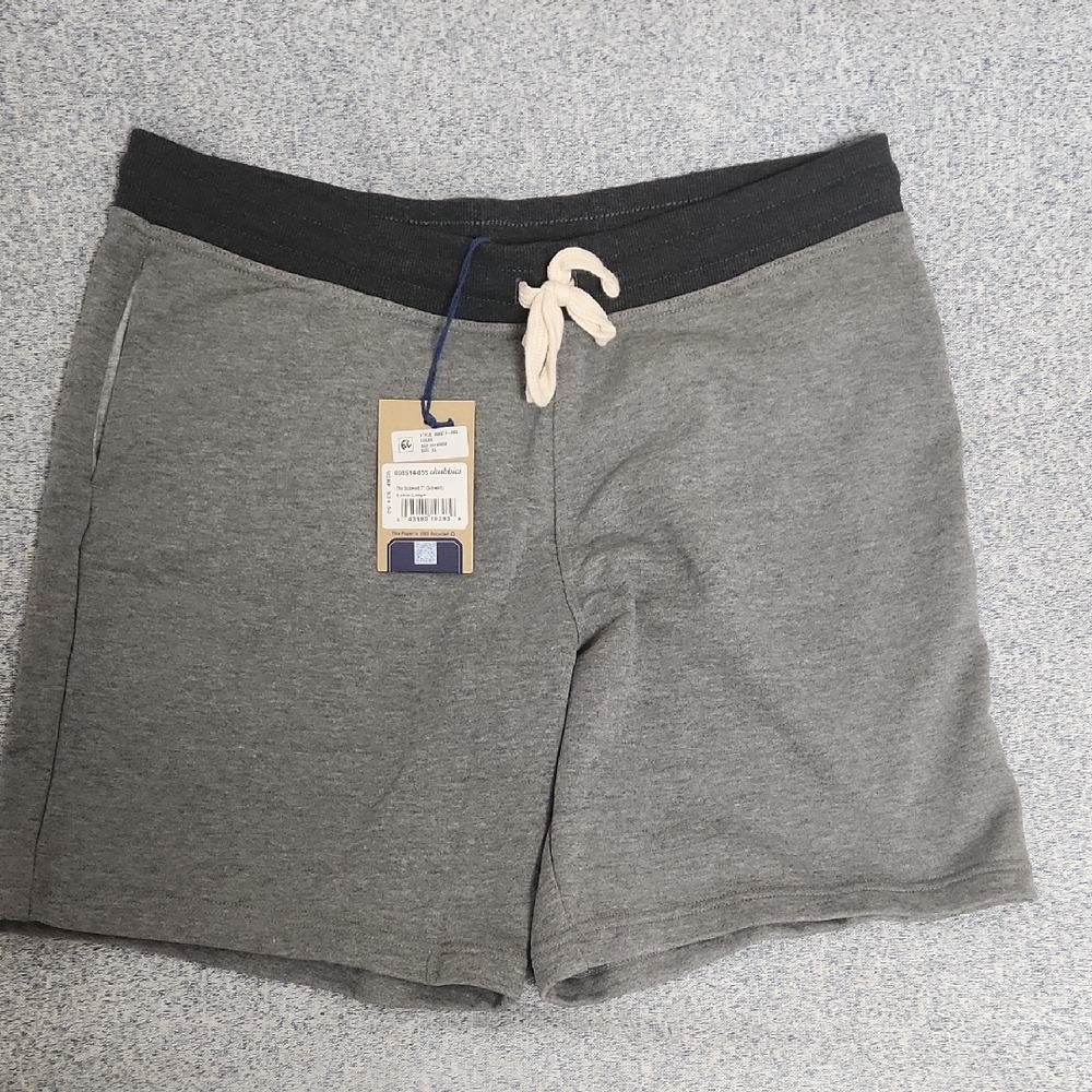 Chubbies Gray Shorts with Black Waistband